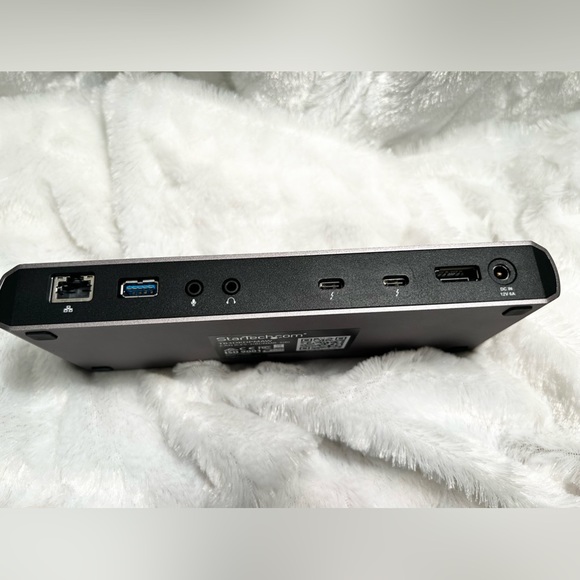 StarTech Dual 4K Thunderbolt 3 Docking Station TB3DKDPMAW Dock Only - Picture 3 of 4